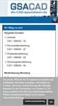 Mobile Screenshot of die-cad-spezialisten.de